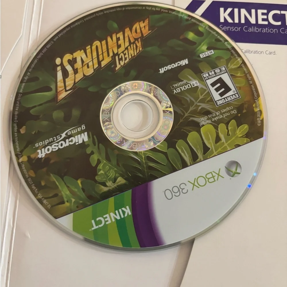Microsoft Xbox 360 Kinect Adventures Game -